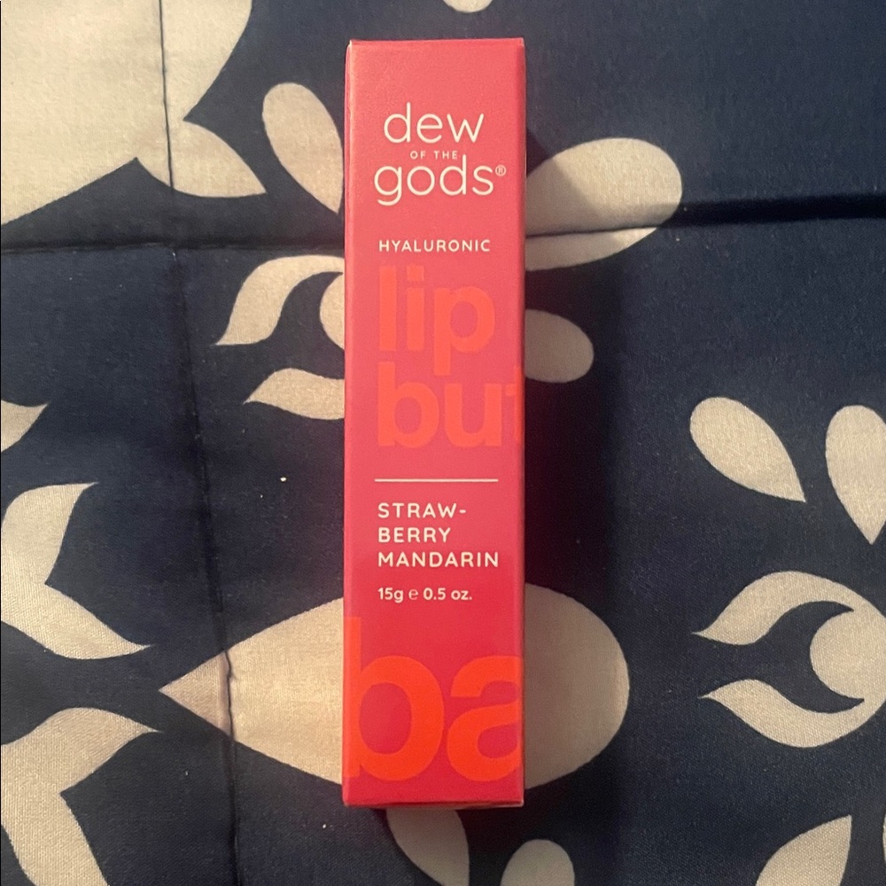 Dew of the Gods Hyaluronic Lip Butter - Strawberry Mandarin Pink Sorbae